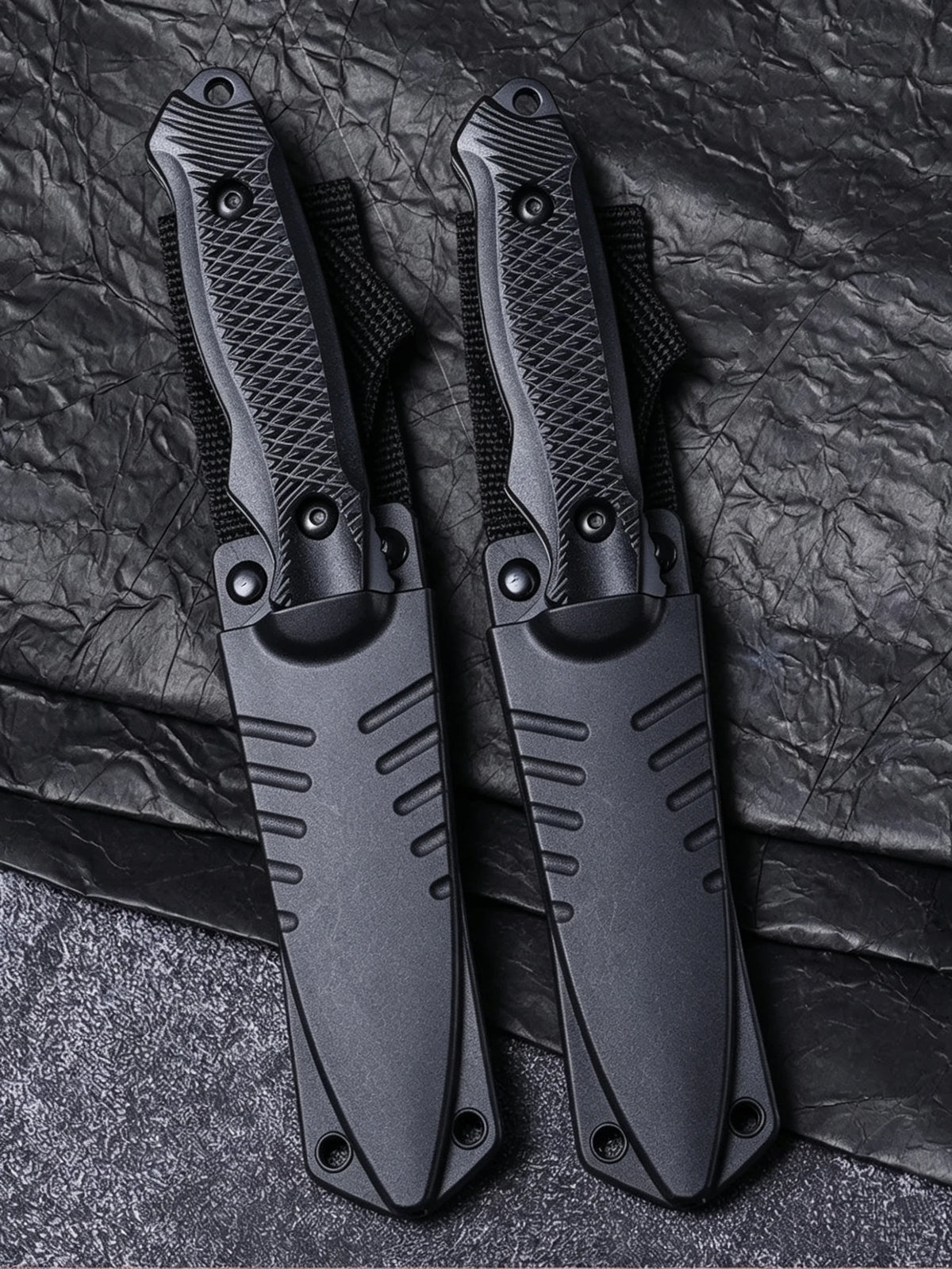 SHENJIU Black Blade Folding Utility Knife | 9.3cm Locking Blade