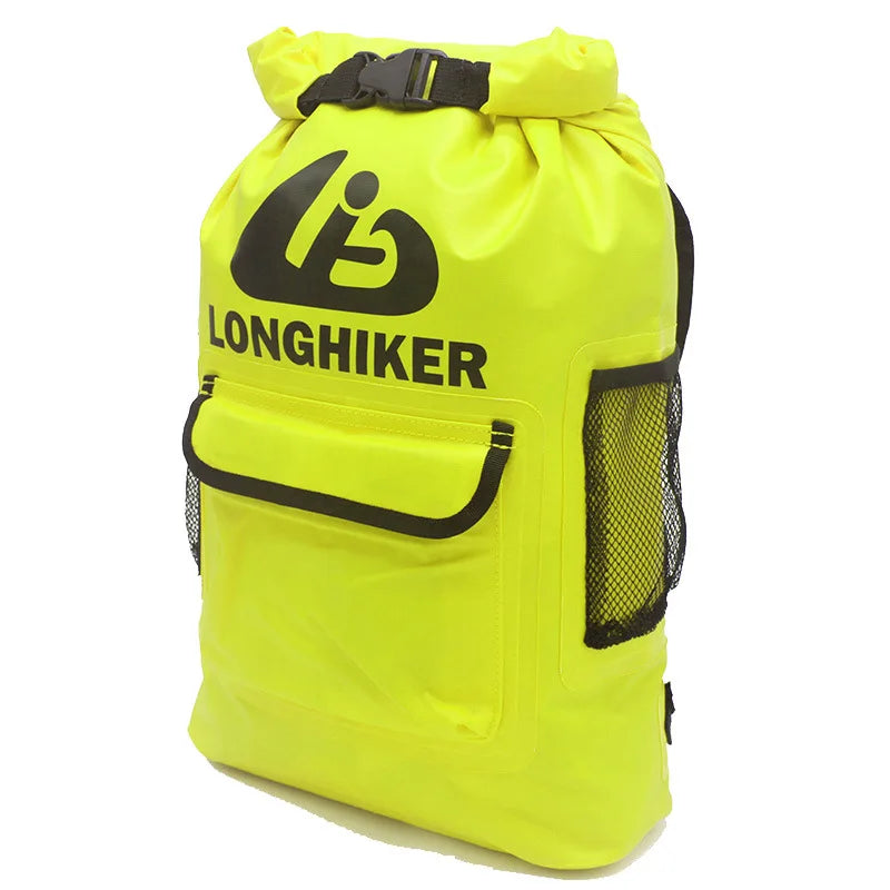 SMVP 20L Waterproof Dry Bag Backpack | PVC Roll-Top Outdoor Pack