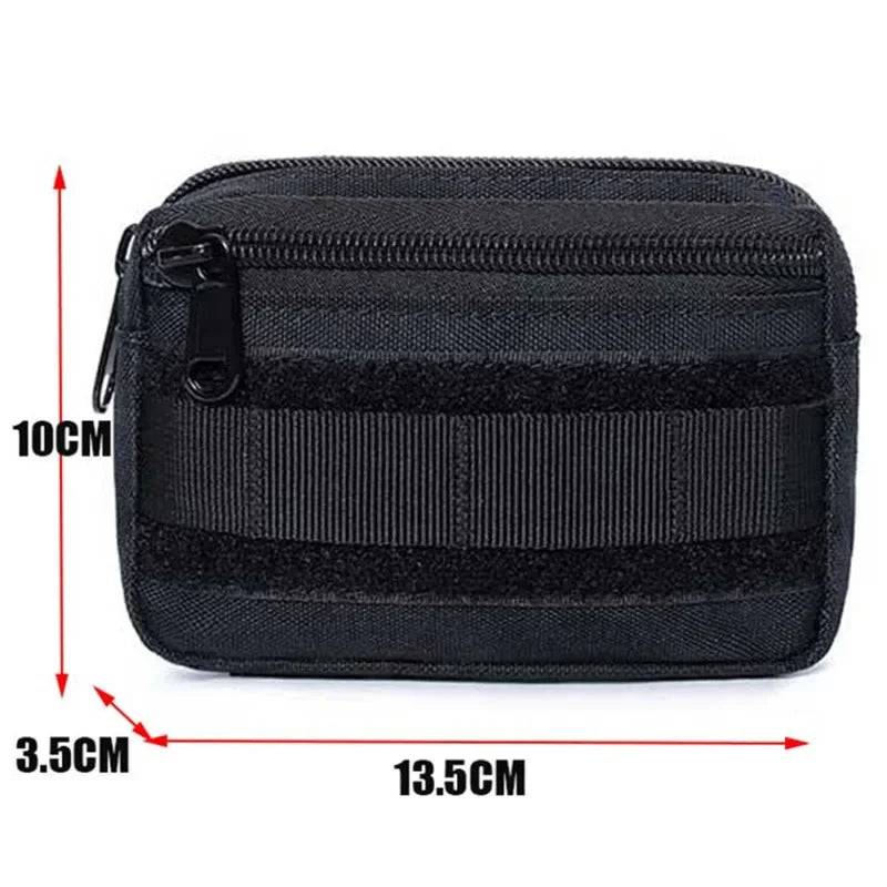 Tactical Molle Waist Pouch | Double-Layer EDC Utility Bag