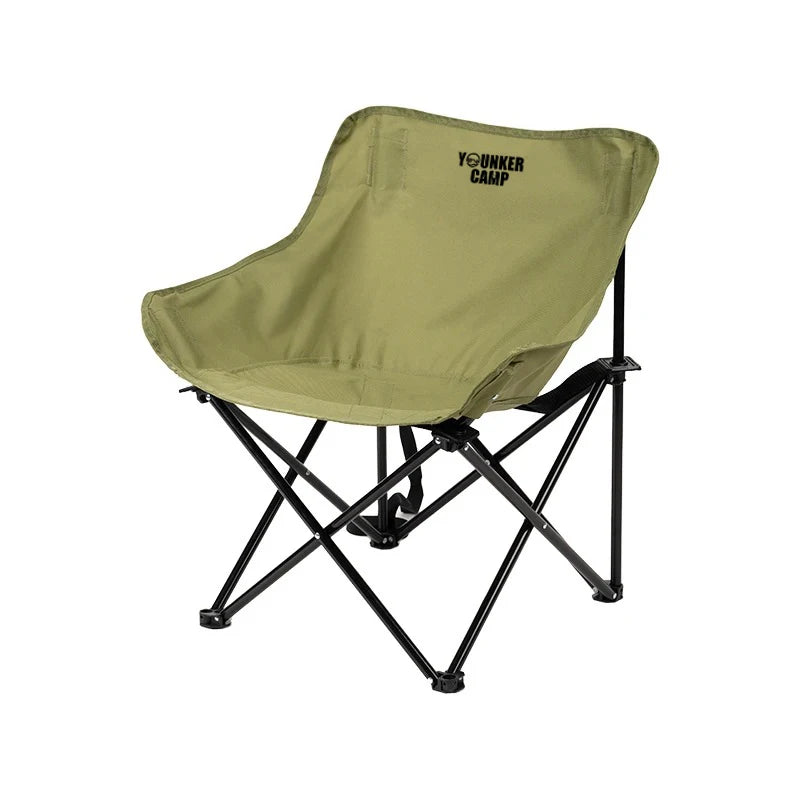 Portable Folding Moon Chair | Padded Camping & Outdoor Chair