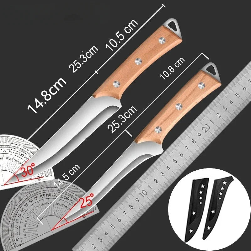 SHENJIU Stainless Steel Fillet & Boning Knife | 14.8cm Blade