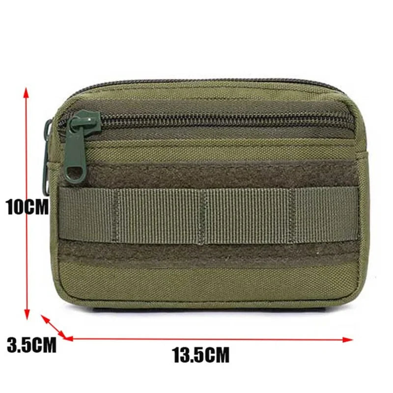 Tactical Molle Waist Pouch | Double-Layer EDC Utility Bag