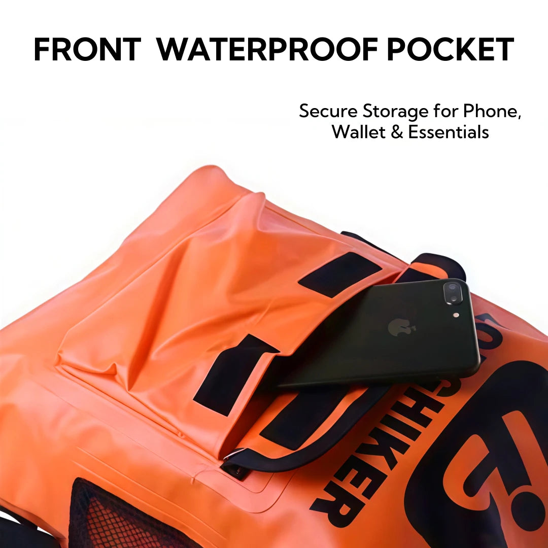 SMVP 20L Waterproof Dry Bag Backpack | PVC Roll-Top Outdoor Pack