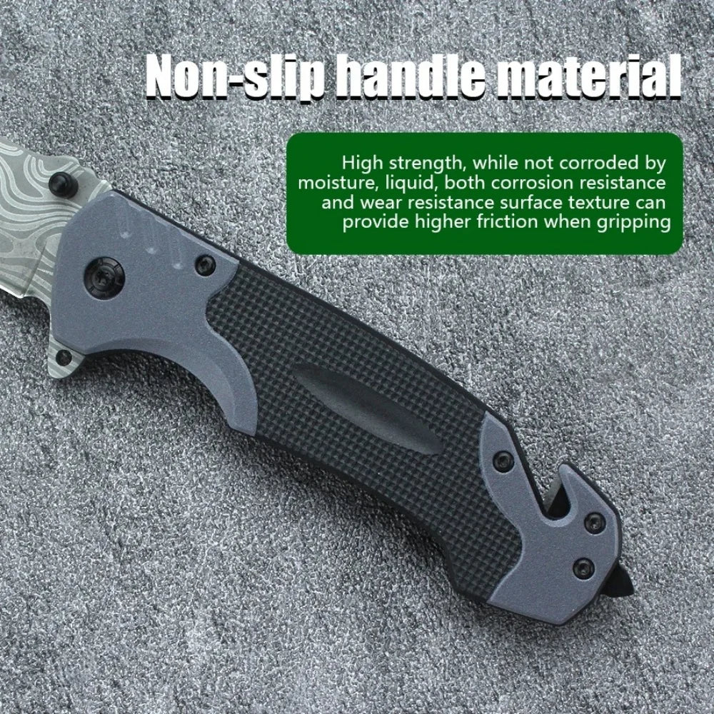 Stainless Steel Folding Utility Knife | 9cm Blade