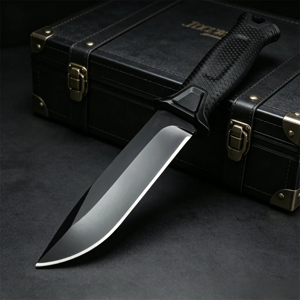 1500 Full Tang Fixed Blade Camping Knife | 9.9cm Blade with Sheath