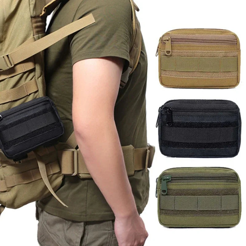 Tactical Molle Waist Pouch | Double-Layer EDC Utility Bag