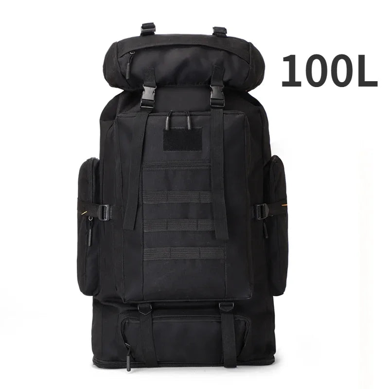 Thuram 80L/100L Large Hiking Backpack | Oxford Camping & Travel Pack