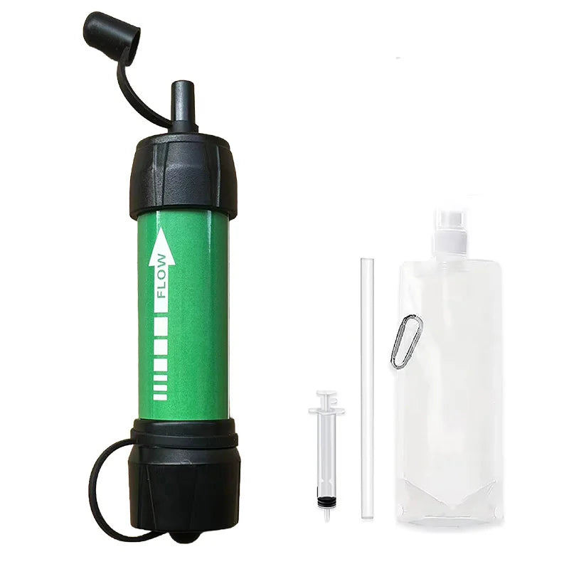Portable Emergency Water Filter | Compact Hiking & Camping Purifier