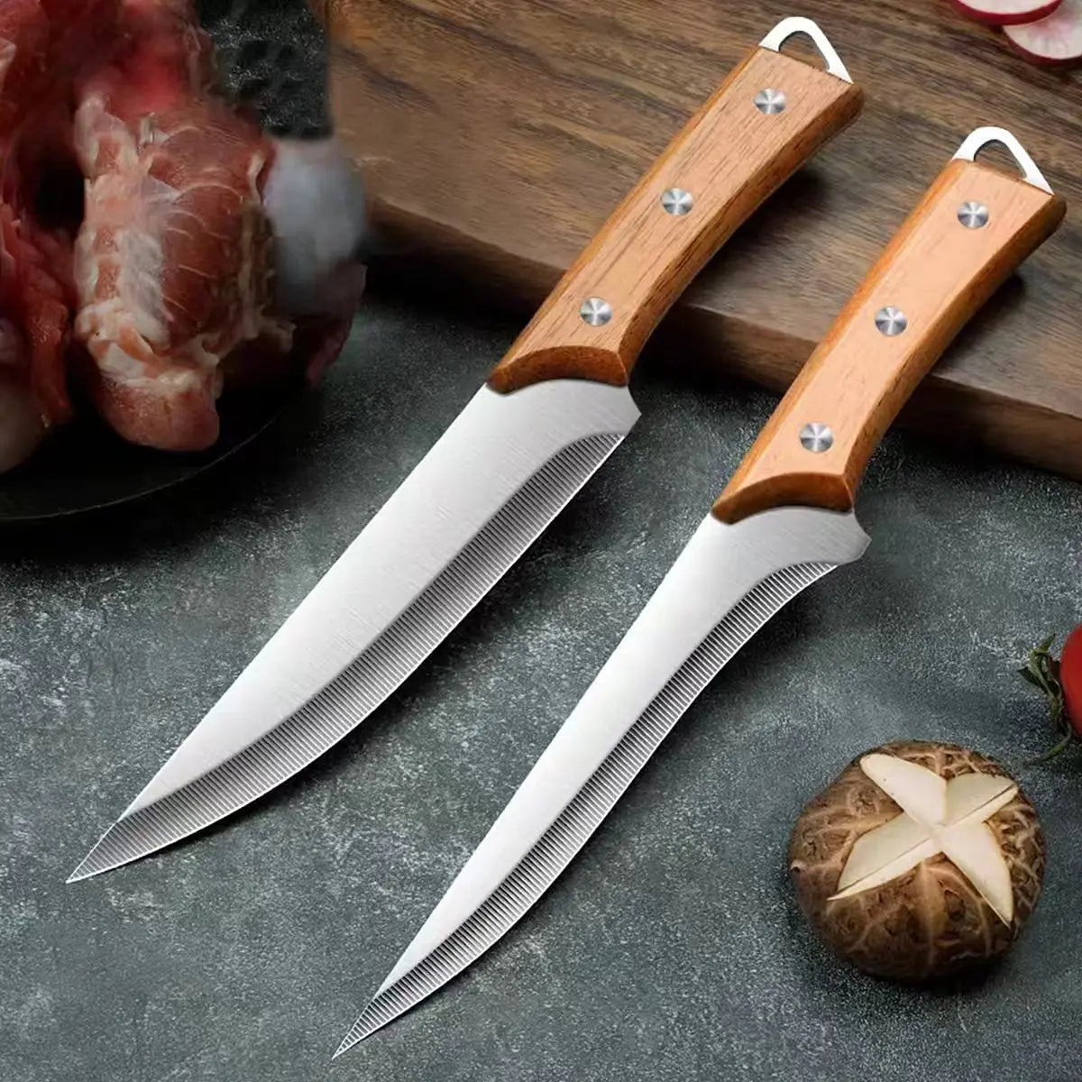 SHENJIU Stainless Steel Fillet & Boning Knife | 14.8cm Blade