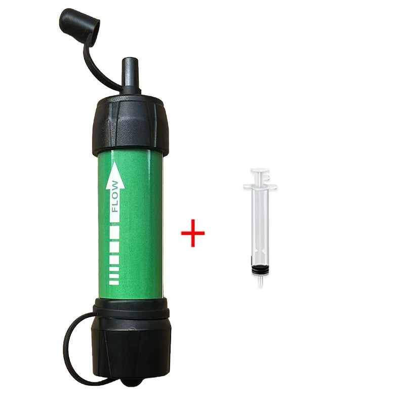 Portable Emergency Water Filter | Compact Hiking & Camping Purifier