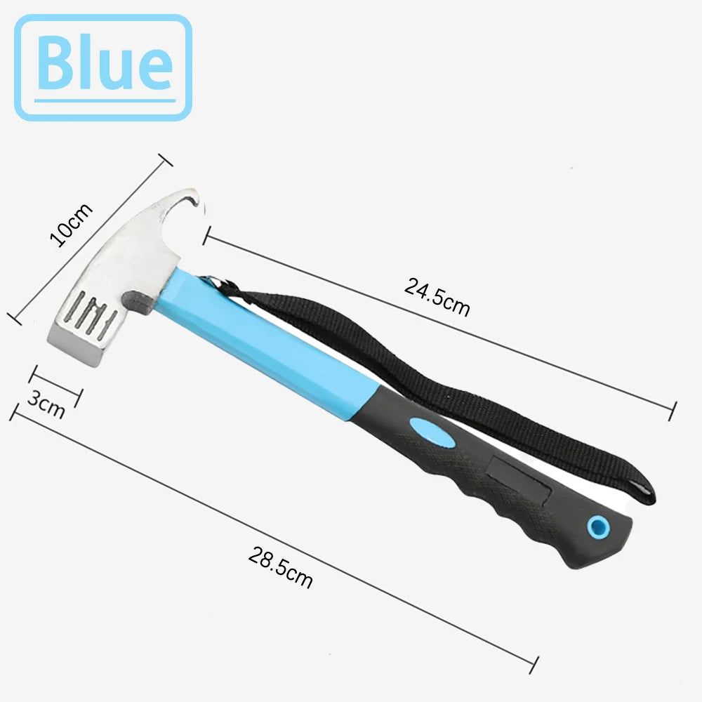 Multifunction Camping Tent Hammer | Peg Puller & Stake Mallet