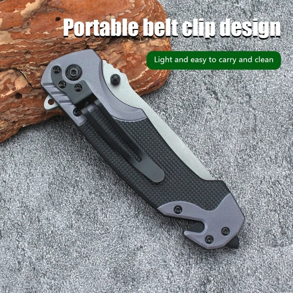 Stainless Steel Folding Utility Knife | 9cm Blade