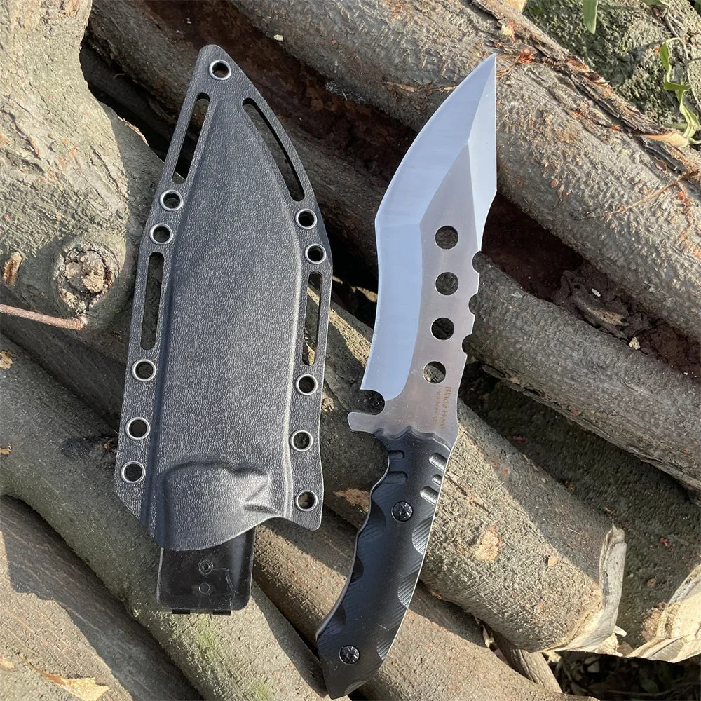 ATS-34 Full Tang Fixed Blade Knife | 23cm Outdoor Utility Knife
