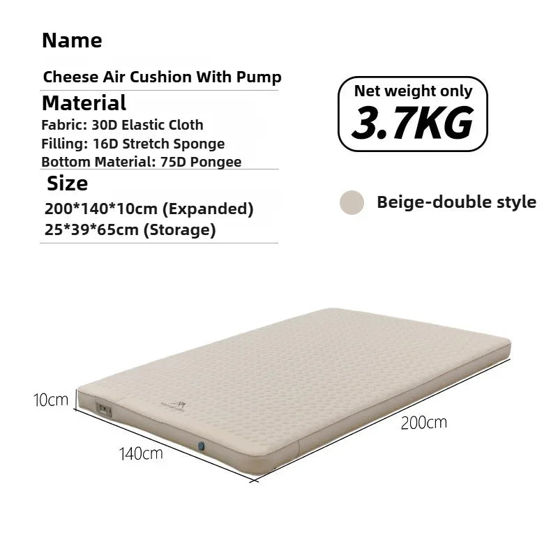 MOUNTAINHIKER 10cm Self-Inflating Camping Mattress | Single & Double
