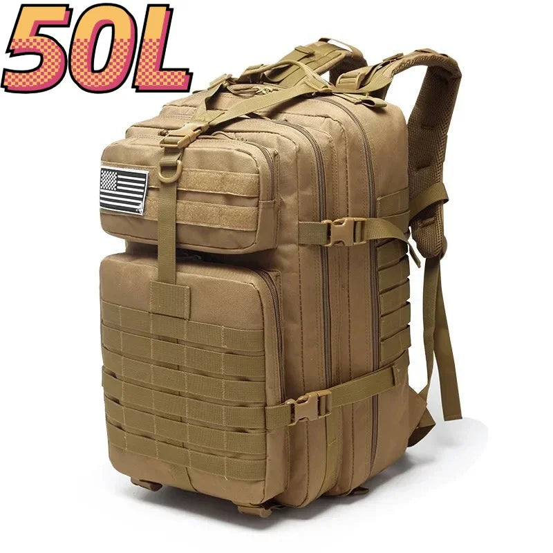 Thuram 30L/50L Outdoor Backpack | 1000D Nylon Hiking & Camping Pack