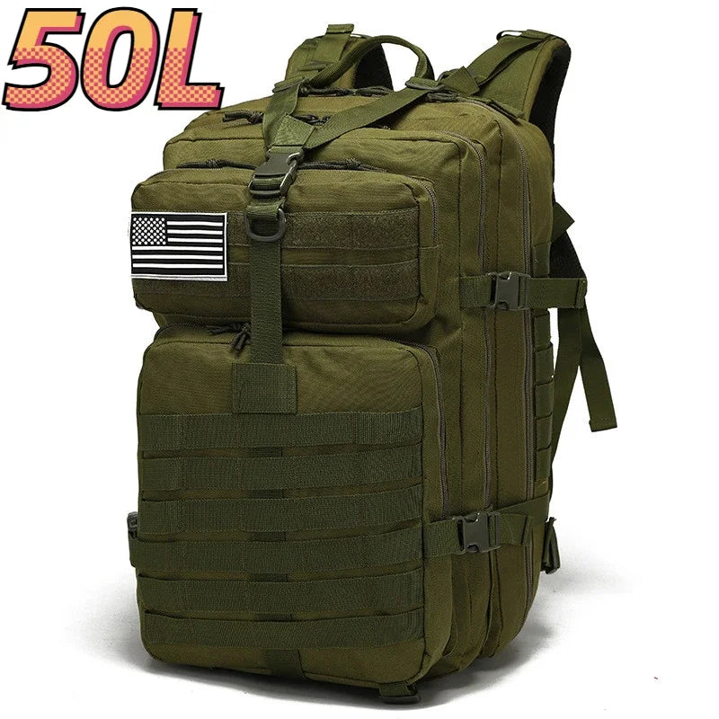 Thuram 30L/50L Outdoor Backpack | 1000D Nylon Hiking & Camping Pack