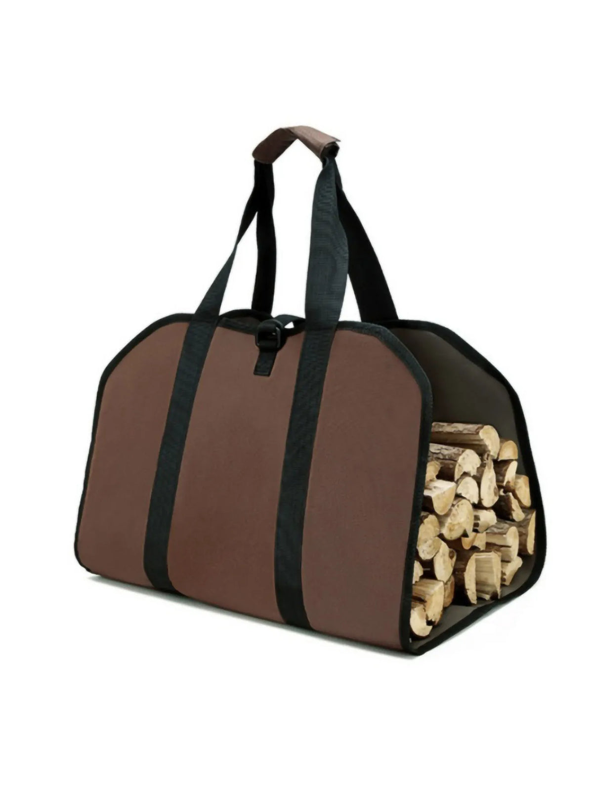 Heavy-Duty Canvas Firewood Carrier | Large Log Carry & Storage Bag