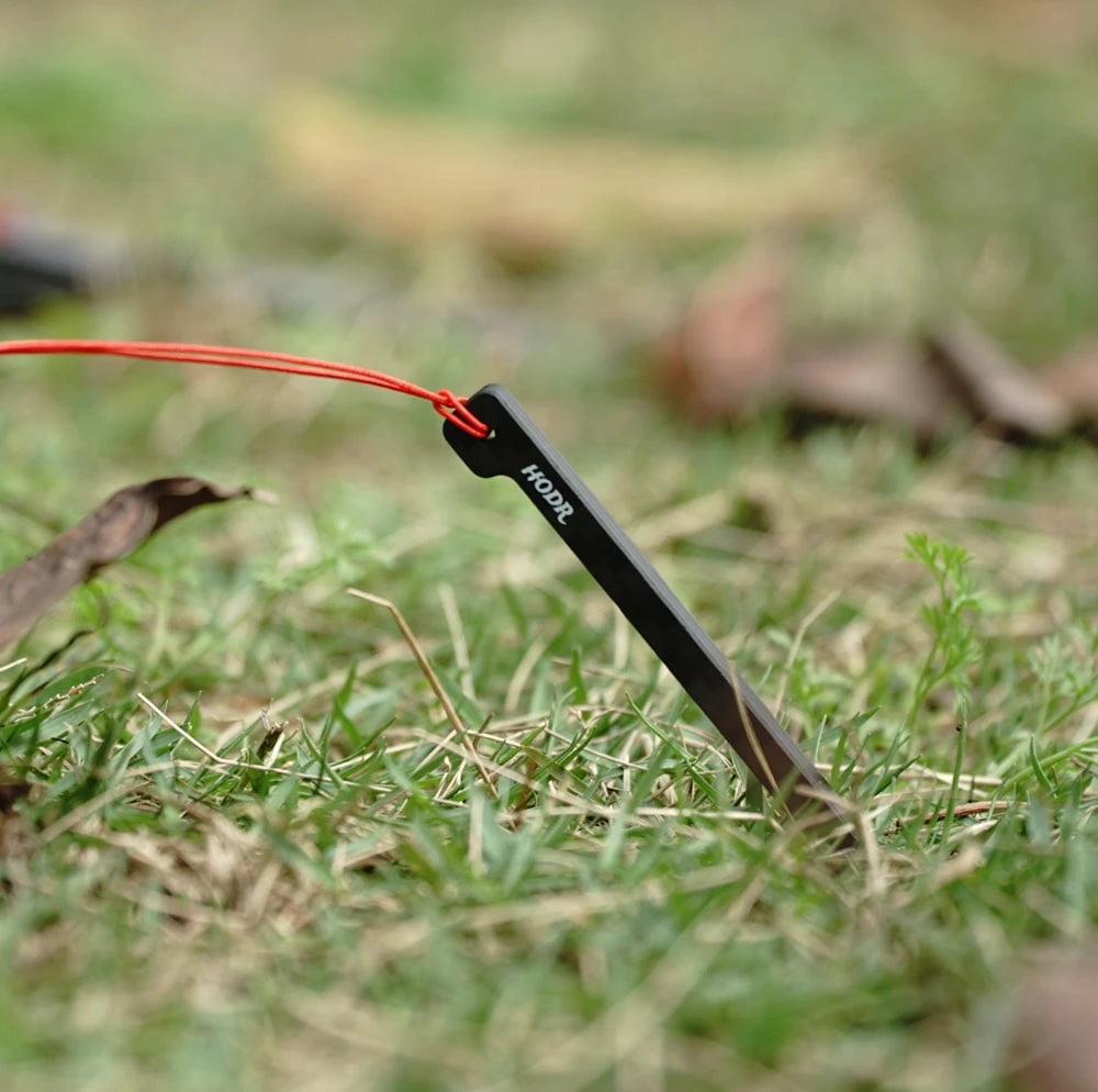Ultralight Carbon Fibre Tent Pegs | 12cm Lightweight Camping Stakes