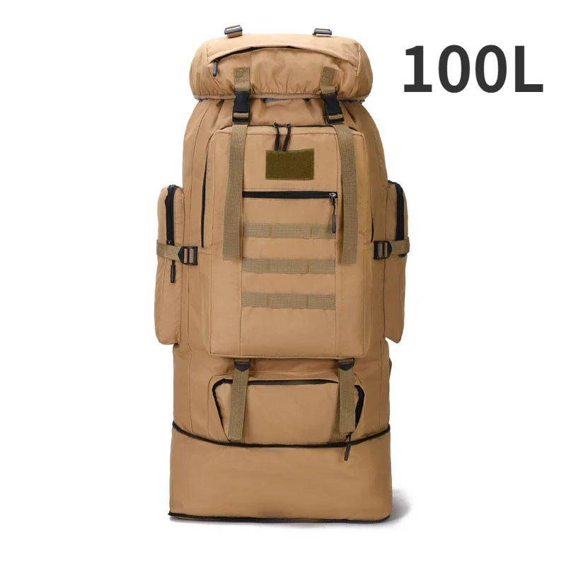 Thuram 80L/100L Large Hiking Backpack | Oxford Camping & Travel Pack