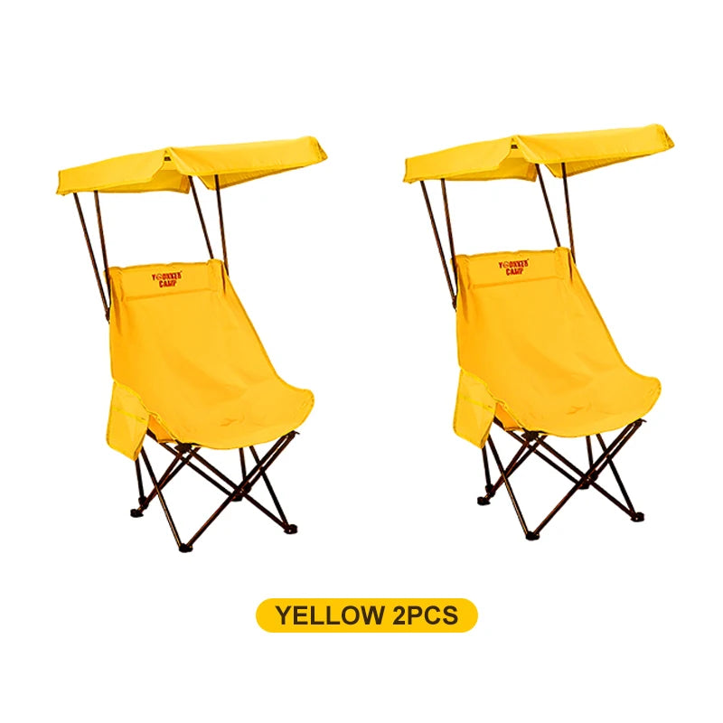 Portable Folding Moon Chair | Padded Camping & Outdoor Chair