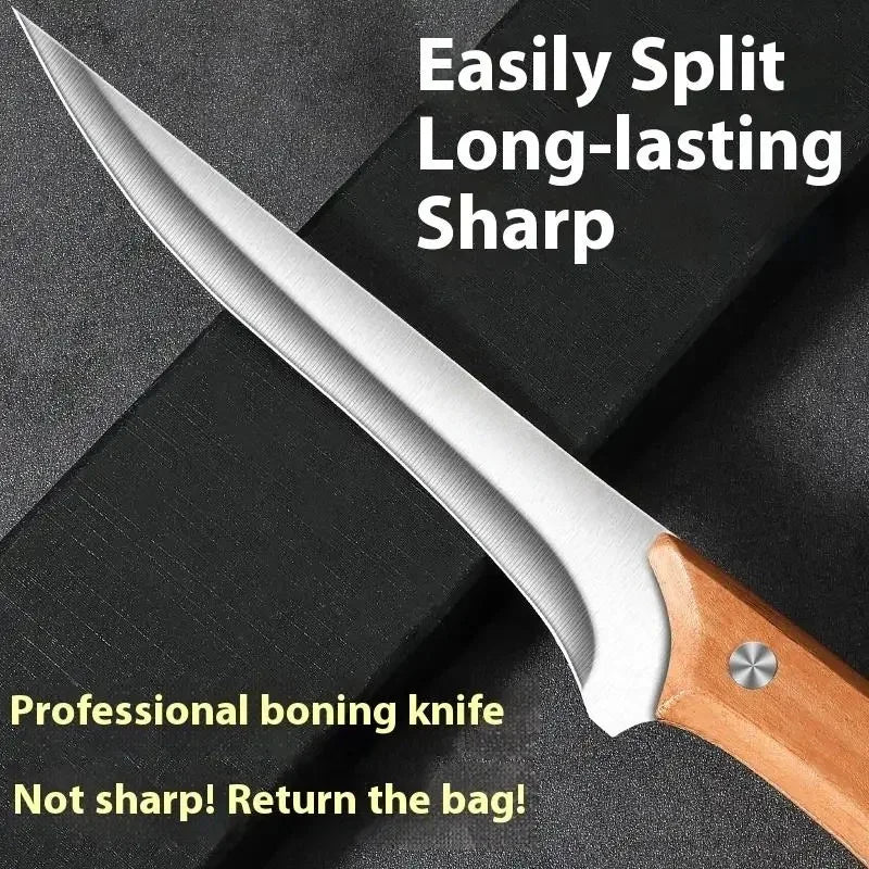 SHENJIU Stainless Steel Fillet & Boning Knife | 14.8cm Blade