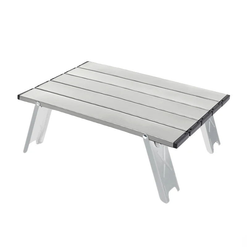 Ultralight Folding Aluminium Camping Table | Compact Roll-Up Outdoor Table