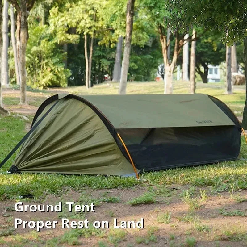3-in-1 Camping Hammock with Mosquito Net & Sunshade | Portable Hammock Tent