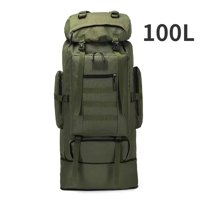 Thuram 80L/100L Large Hiking Backpack | Oxford Camping & Travel Pack