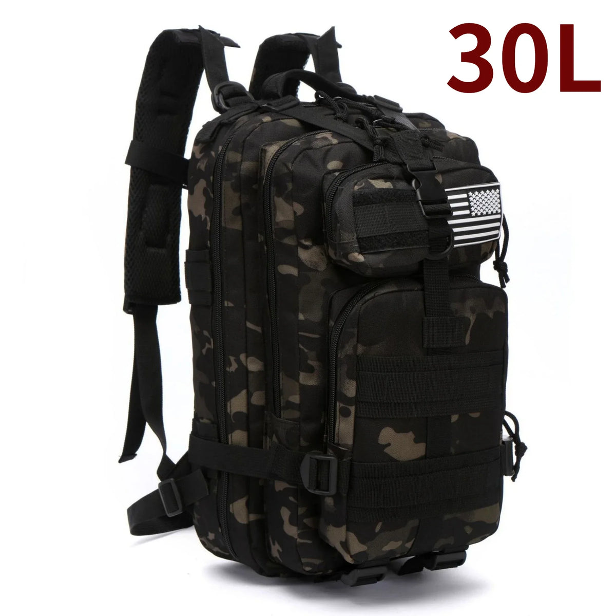 Thuram 30L/50L Outdoor Backpack | 1000D Nylon Hiking & Camping Pack