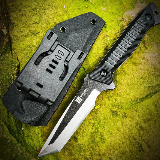 WPKOPYA WZD-009 440C Fixed Blade Knife | Full Tang | Sheath Included