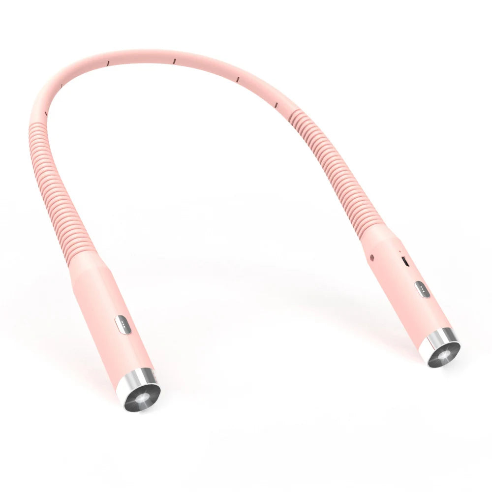 Rechargeable LED Neck Light | Flexible Hands-Free Reading & Camping Light