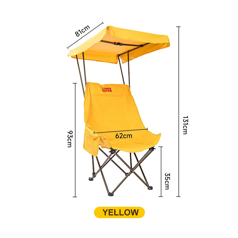 Portable Folding Moon Chair | Padded Camping & Outdoor Chair
