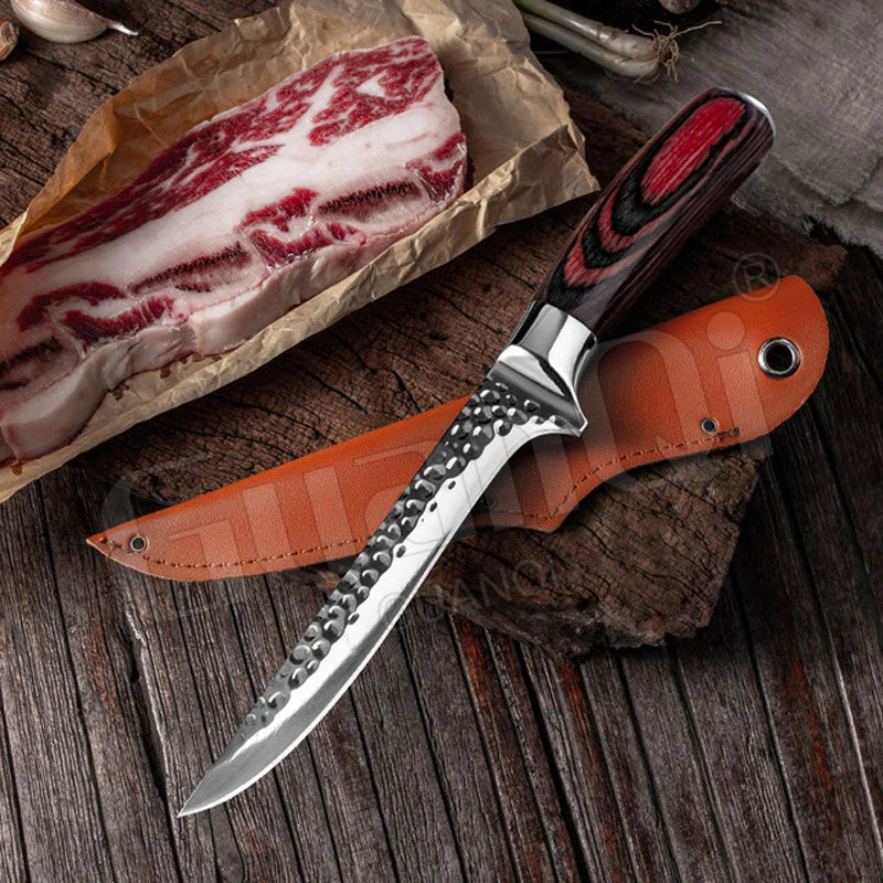 InLeung Stainless Steel Boning & Fishing Knife | 14.8cm Blade
