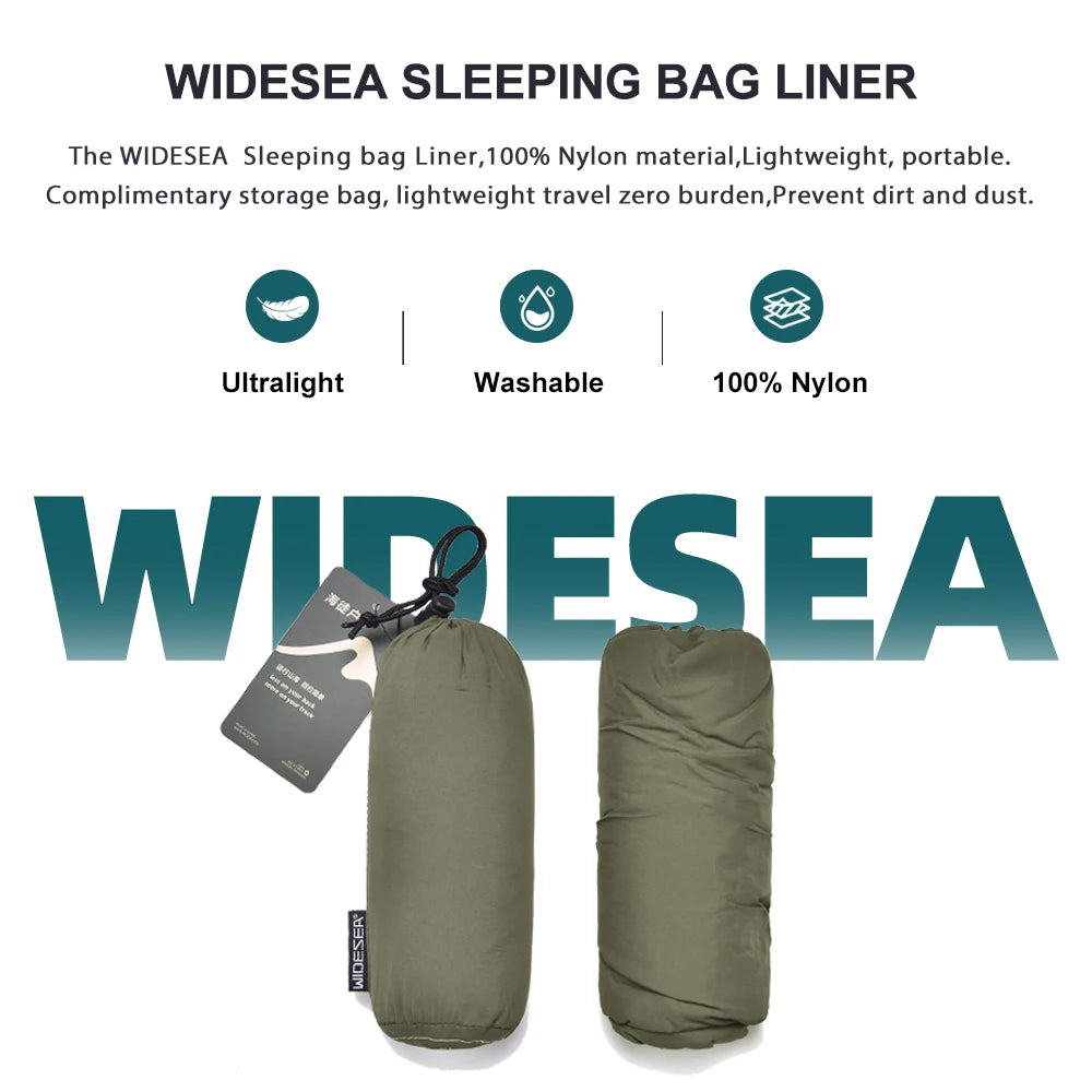 Ultralight Sleeping Bag Liner | Compact Camping & Travel Sleep Sack
