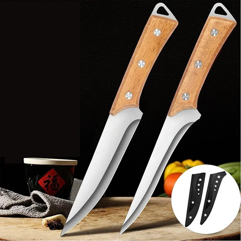 SHENJIU Stainless Steel Fillet & Boning Knife | 14.8cm Blade