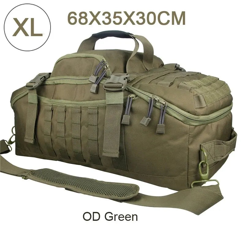 45L–80L MOLLE Camping Backpack | Large Capacity Hiking & Travel Rucksack