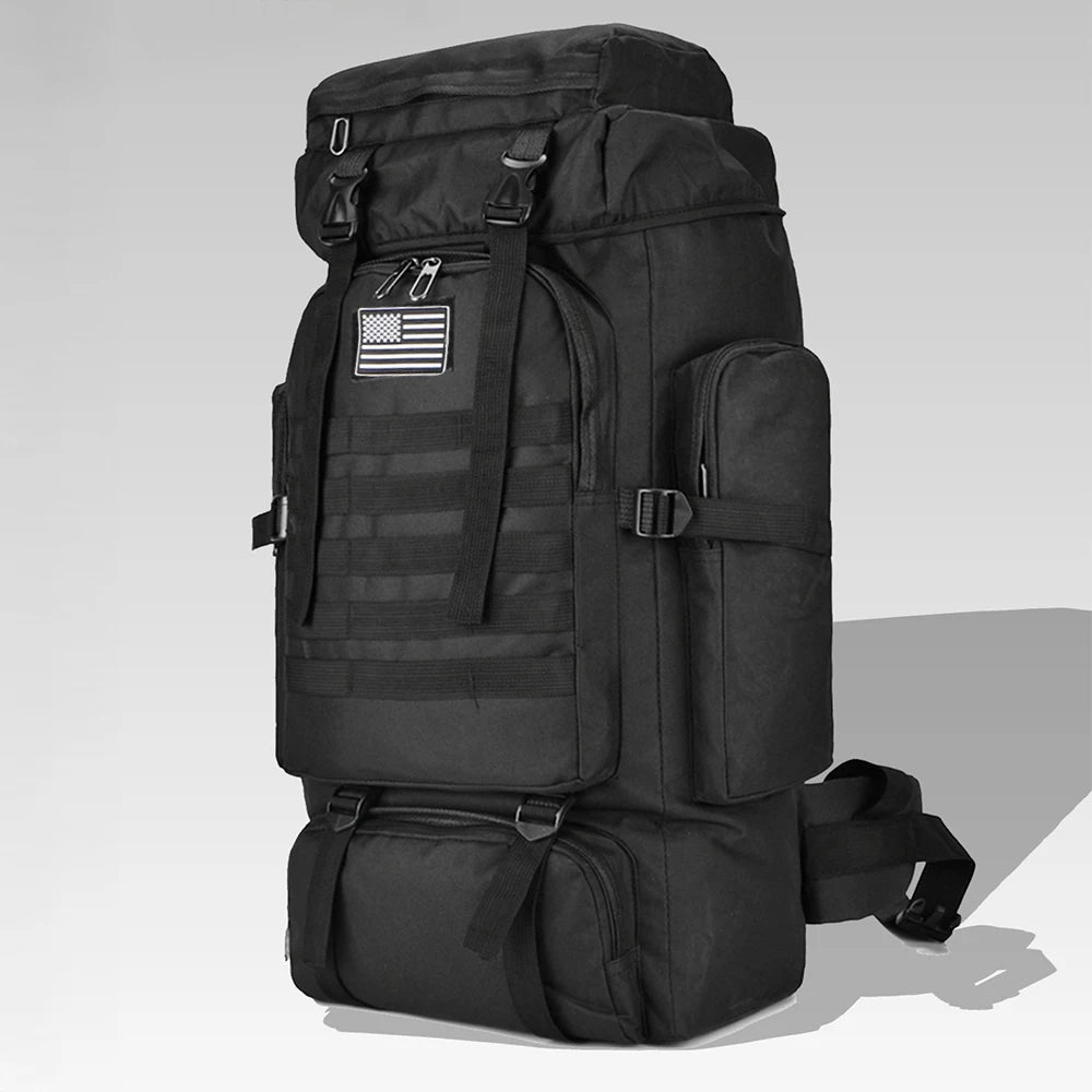 Thuram 80L/100L Large Hiking Backpack | Oxford Camping & Travel Pack