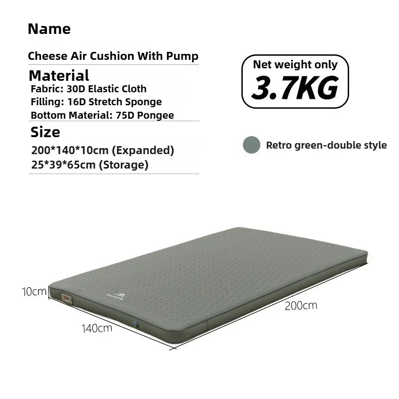 MOUNTAINHIKER 10cm Self-Inflating Camping Mattress | Single & Double