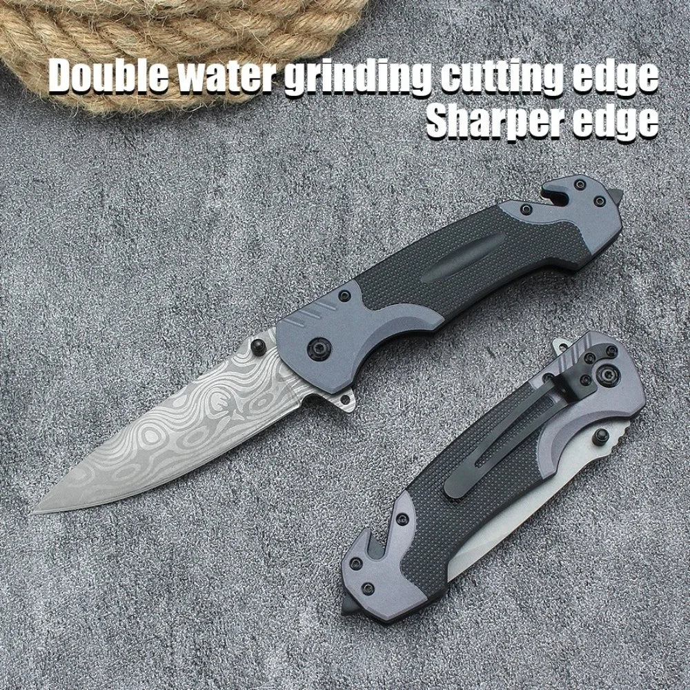 Stainless Steel Folding Utility Knife | 9cm Blade