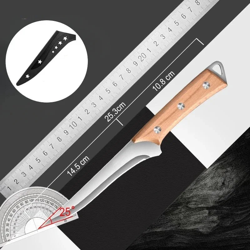 SHENJIU Stainless Steel Fillet & Boning Knife | 14.8cm Blade