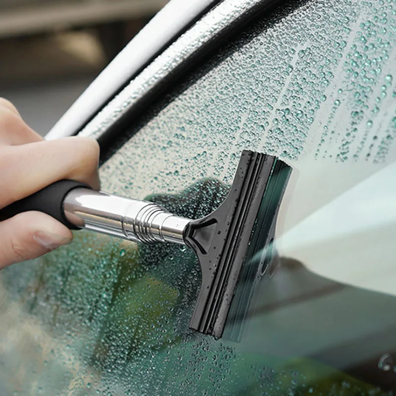 Telescopic Car Window & Mirror Wiper | Extendable Glass Cleaning Tool