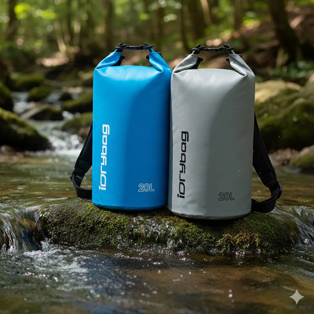 Waterproof Roll-Top Dry Bag | 2L–20L Outdoor Gear Storage Bag