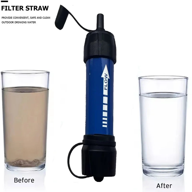 Portable Emergency Water Filter | Compact Hiking & Camping Purifier