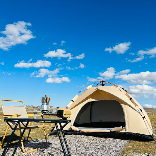 3–4 Person Automatic Camping Tent | Quick-Open Waterproof Family Shelter