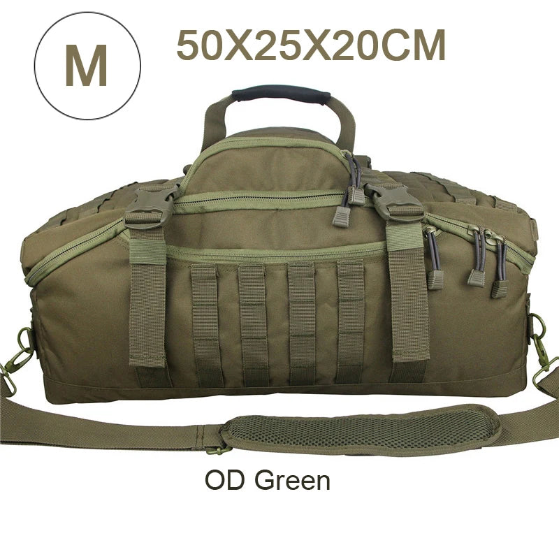45L–80L MOLLE Camping Backpack | Large Capacity Hiking & Travel Rucksack