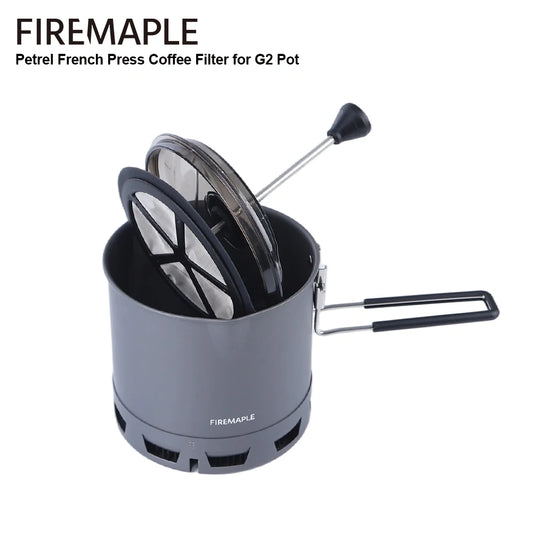 Fire-Maple Petrel G2 French Press | Lightweight Camping Coffee Filter