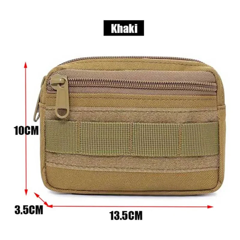 Tactical Molle Waist Pouch | Double-Layer EDC Utility Bag