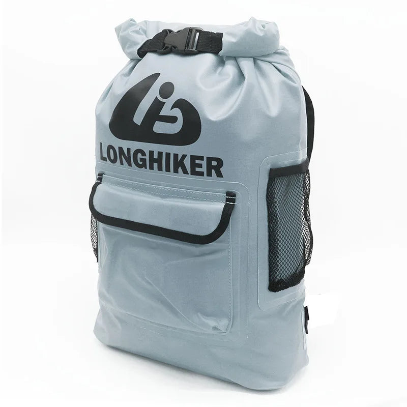 SMVP 20L Waterproof Dry Bag Backpack | PVC Roll-Top Outdoor Pack