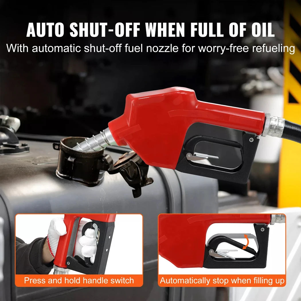 12V Diesel Transfer Pump Kit | 45L/min Electric Fuel Bowser