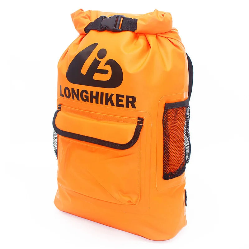 SMVP 20L Waterproof Dry Bag Backpack | PVC Roll-Top Outdoor Pack